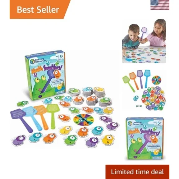 Mathswatters Addition & Subtraction Game - Math Games, Numbers Flash Cards, C...