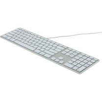 Matias RGB Backlit Wired Aluminum Keyboard for Mac Silver