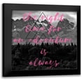 thumbnail image 1 of Matic,Jelena 12x12 Black Modern Framed Museum Art Print Titled - The Right Time, 1 of 5