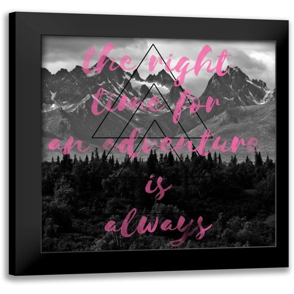 Matic,Jelena 12x12 Black Modern Framed Museum Art Print Titled - The Right Time