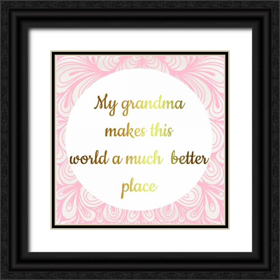 Matic, Jelena 12x12 Black Ornate Wood Framed with Double Matting Museum Art Print Titled - Grandmas World