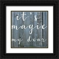 thumbnail image 1 of Matic,Jelena 12x12 Black Ornate Wood Framed with Double Matting Museum Art Print Titled - Its Magic, 1 of 4