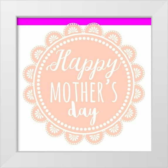 Matic, Jelena 12x12 White Modern Wood Framed Museum Art Print Titled - Mothers Day 1