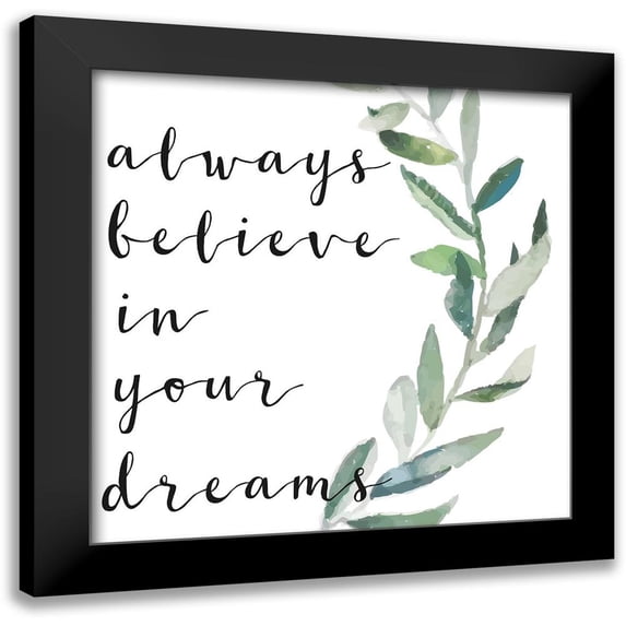 Matic, Jelena 15x15 Black Modern Framed Museum Art Print Titled - Your Dreams