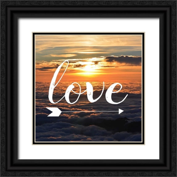 Matic,Jelena 20x20 Black Ornate Wood Framed with Double Matting Museum Art Print Titled - Insta Love