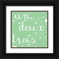 thumbnail image 1 of Matic,Jelena 20x20 Black Ornate Wood Framed with Double Matting Museum Art Print Titled - Un Deux Trois, 1 of 4