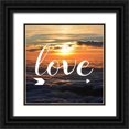thumbnail image 1 of Matic,Jelena 26x26 Black Ornate Wood Framed with Double Matting Museum Art Print Titled - Insta Love, 1 of 4
