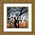 thumbnail image 1 of Matic,Jelena 26x26 Gold Ornate Wood Framed with Double Matting Museum Art Print Titled - Insta Slay, 1 of 4