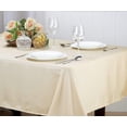 thumbnail image 1 of Matilda Beige Jacquard Fabric Tablecloth 52x70, 1 of 2