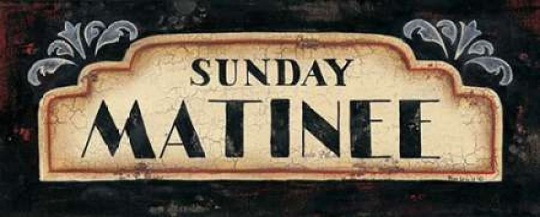 Matinee Canvas Art - Kim Lewis (10 x 20)