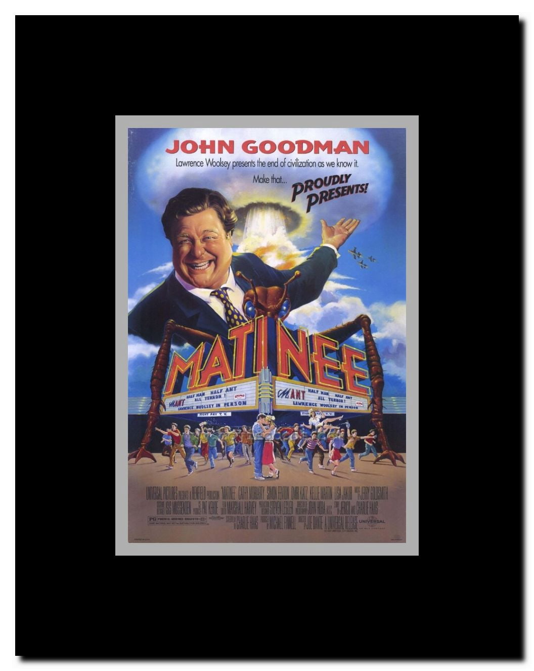 Matinee Framed Movie Poster