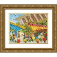 thumbnail image 1 of Matisse 24x19 Gold Ornate Wood Framed with Double Matting Museum Art Print Titled - Paris II, 1 of 4
