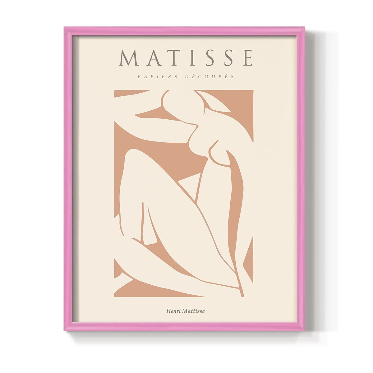 Matisse C Framed Print - Solid Wood