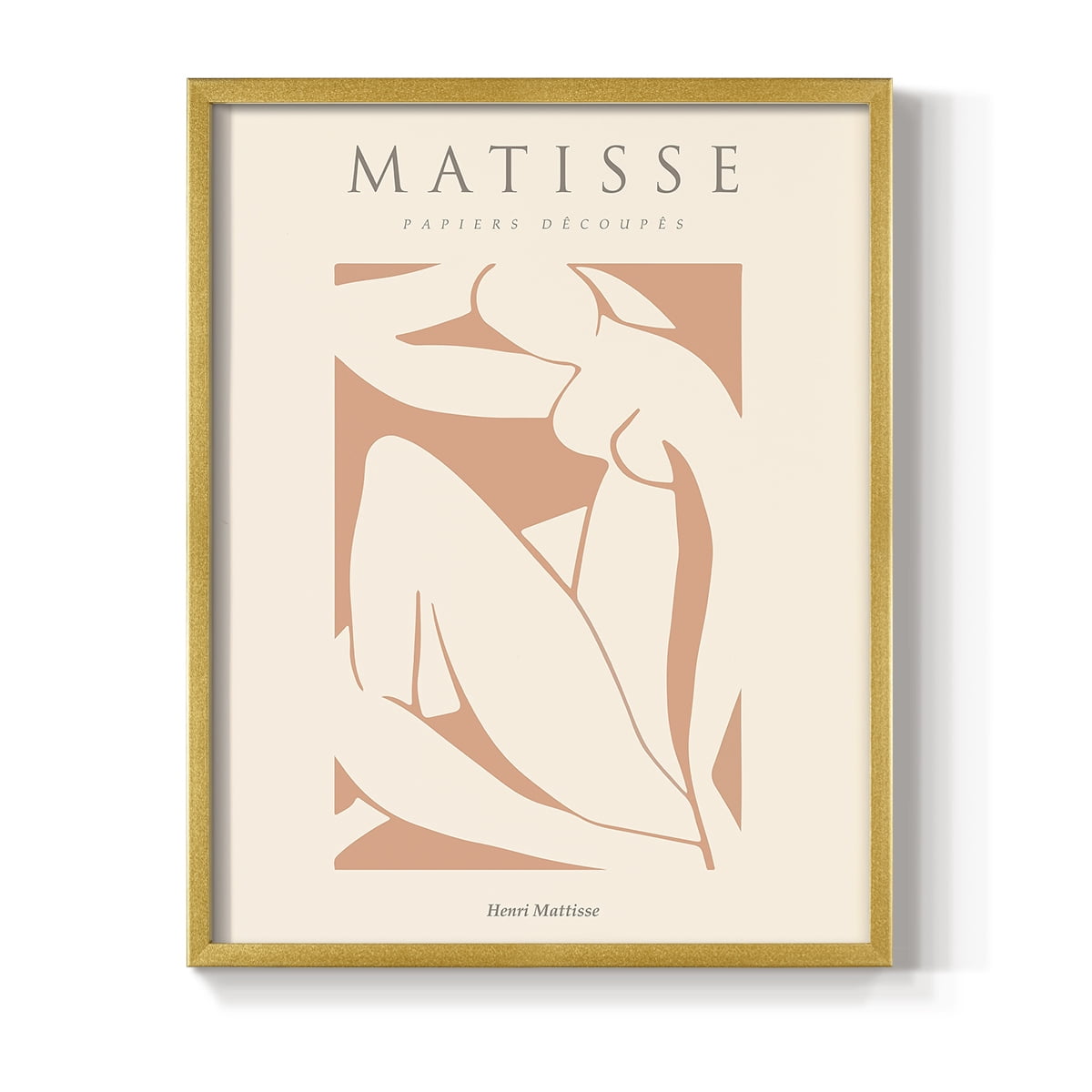Matisse C Framed Print - Solid Wood