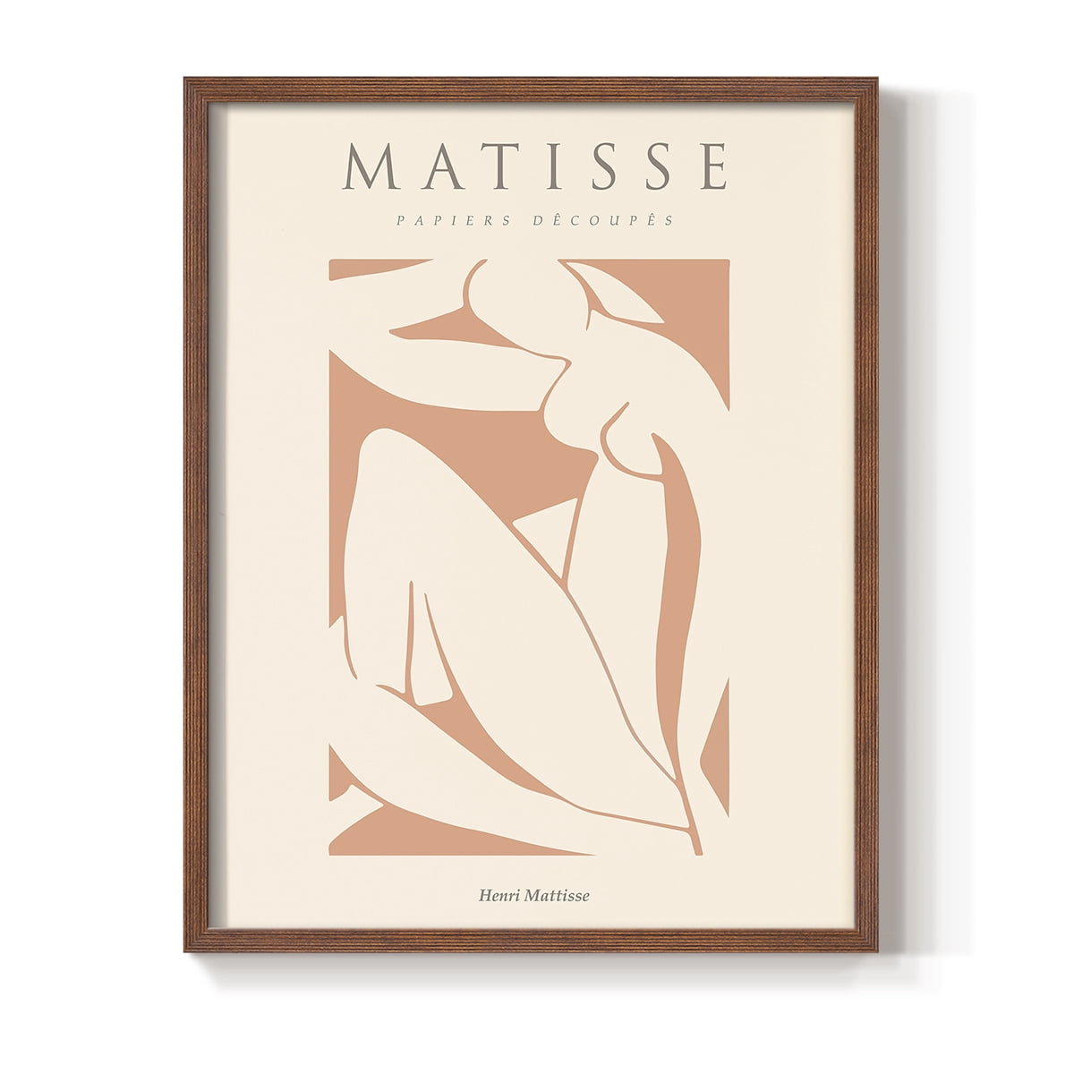 Matisse C Framed Print - Solid Wood