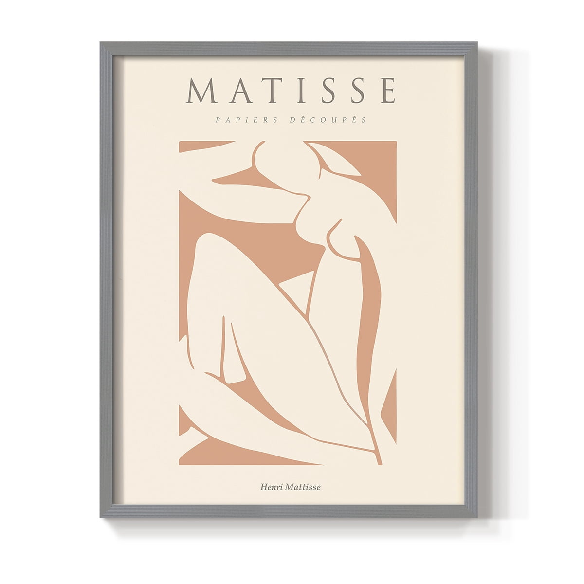 Matisse C Framed Print - Solid Wood