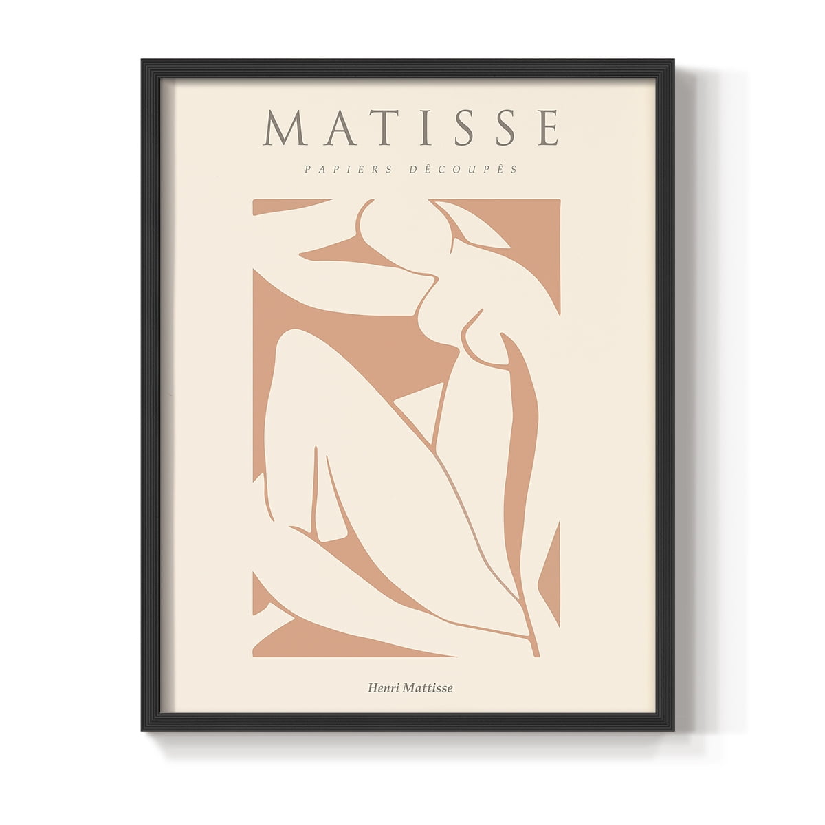 Matisse C Framed Print - Solid Wood