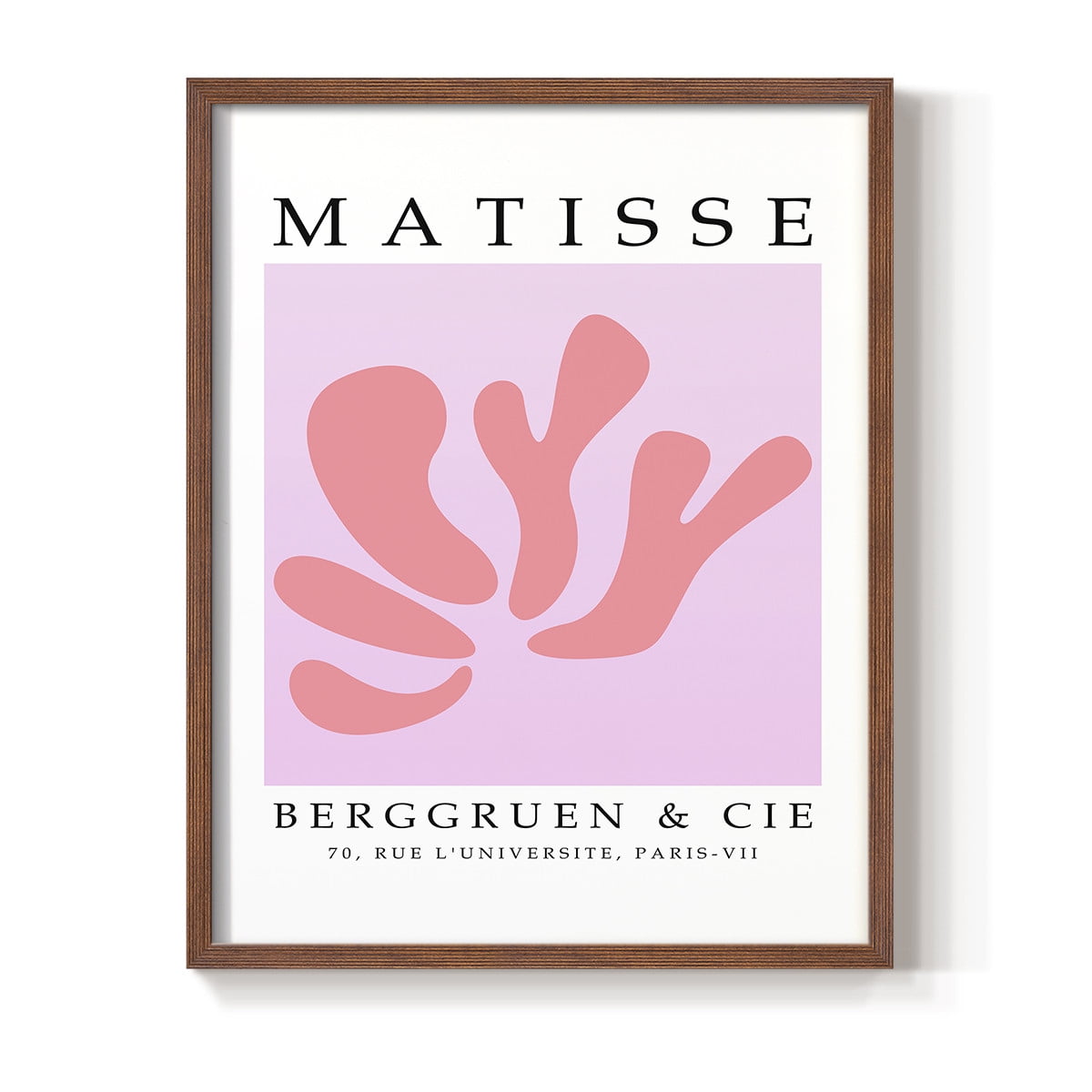 Matisse CCCL in Brown Solid Wood 16 x 20 Framed Print
