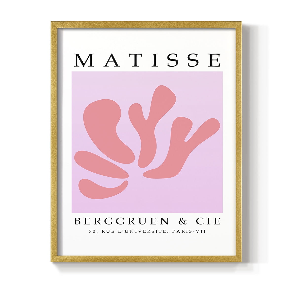 Matisse CCCL in Gold Solid Wood 11 x 14 Framed Print