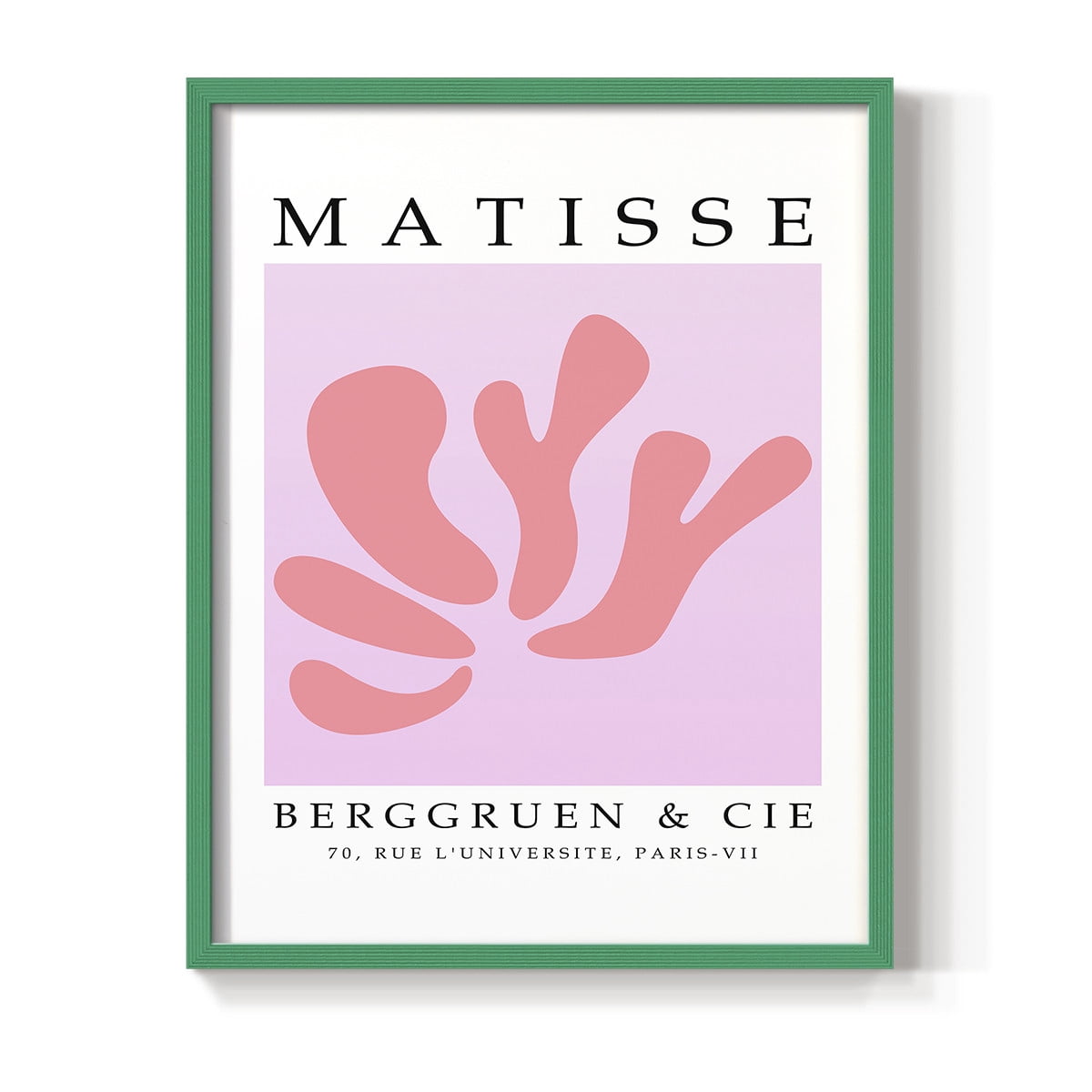 Matisse CCCL in Green Solid Wood 8 x 10 Framed Print