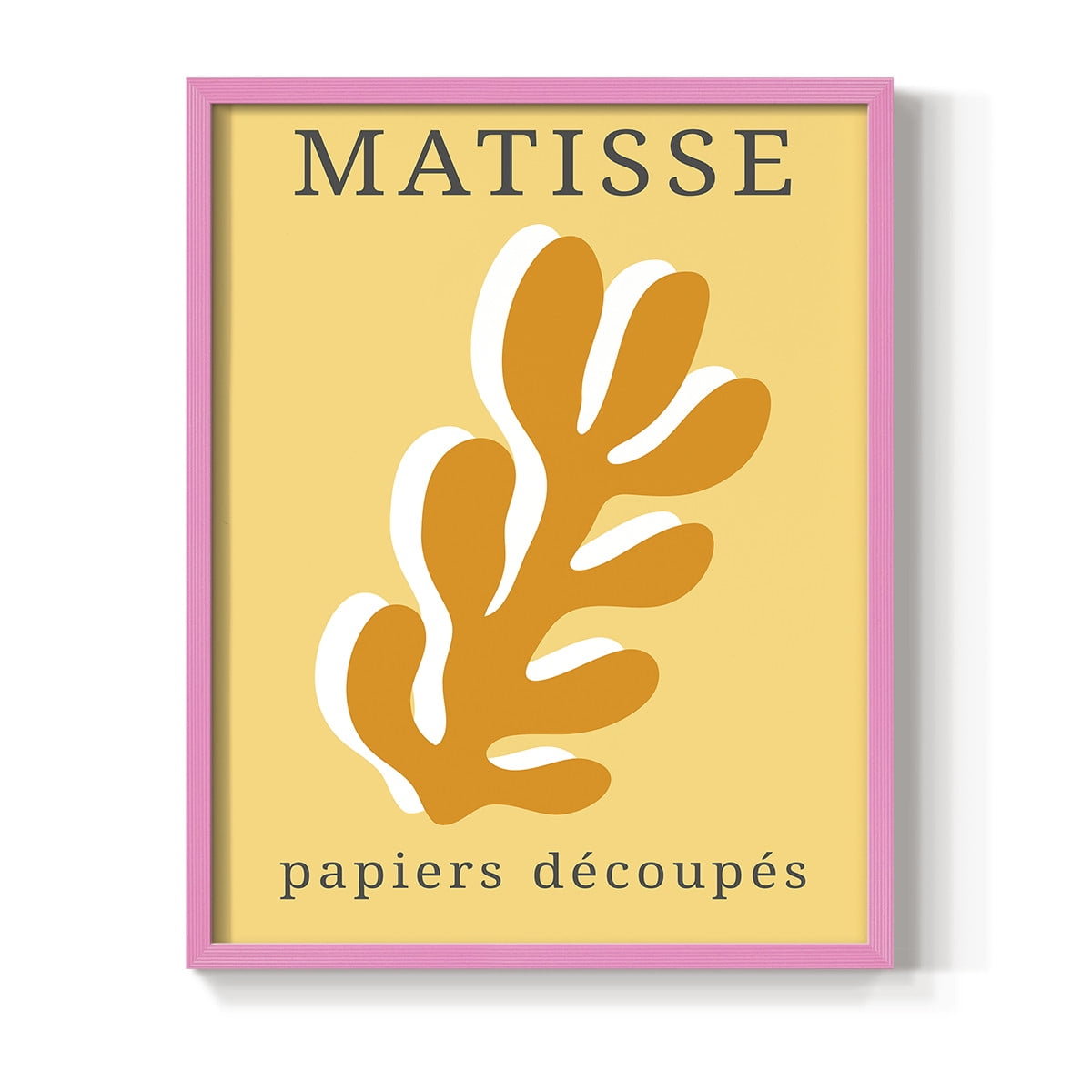 Matisse CCCLIX in Pink Solid Wood 16 x 20 Framed Print