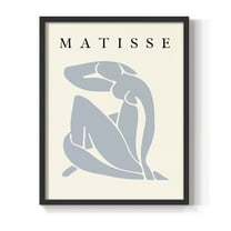 Matisse CCCLXXXII in Black Solid Wood 8 x 10 Framed Print