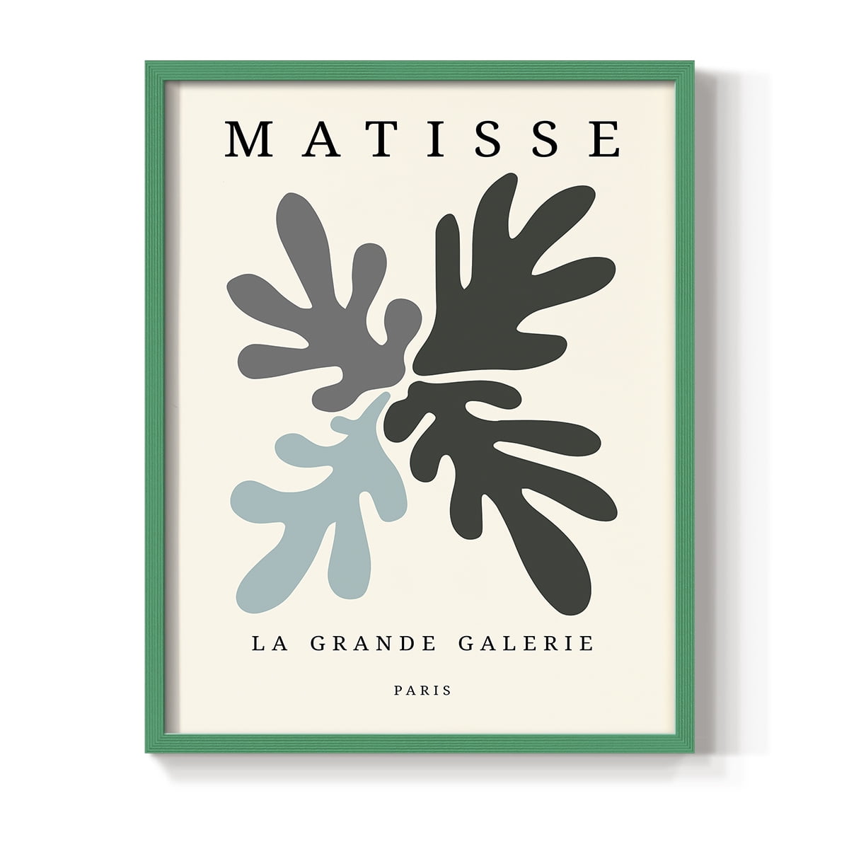 Matisse CCCLXXXIII in Green Solid Wood 16 x 20 Framed Print