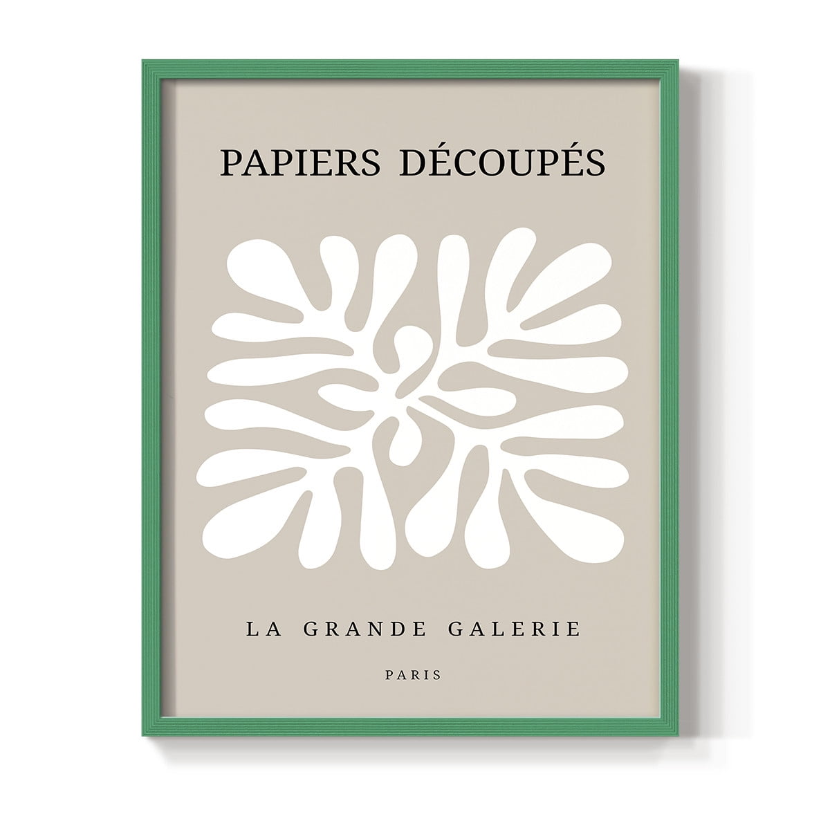 Matisse CCCLXXXVII in Green Solid Wood 16 x 20 Framed Print