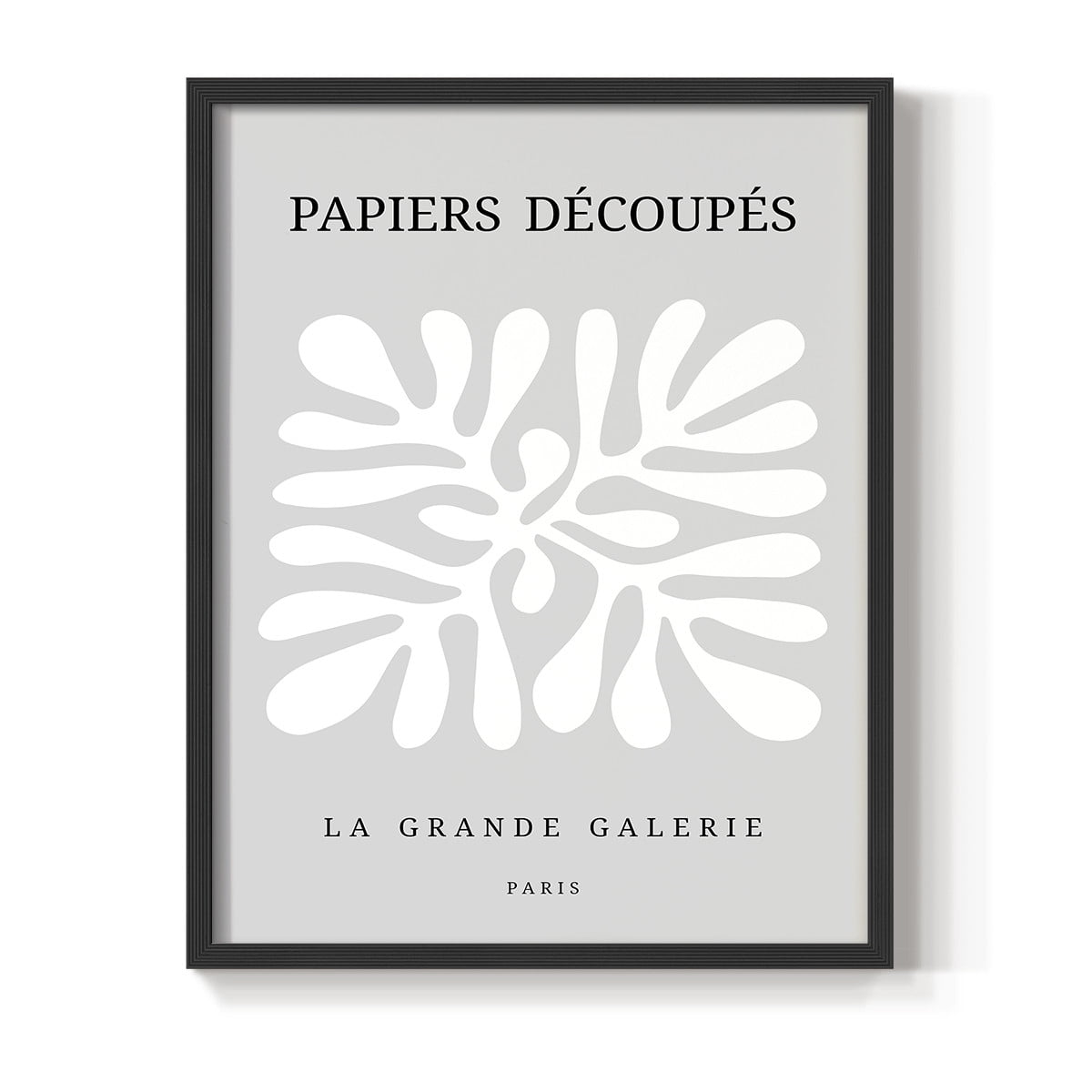 Matisse CCCLXXXVIII in Black Solid Wood 8 x 10 Framed Print