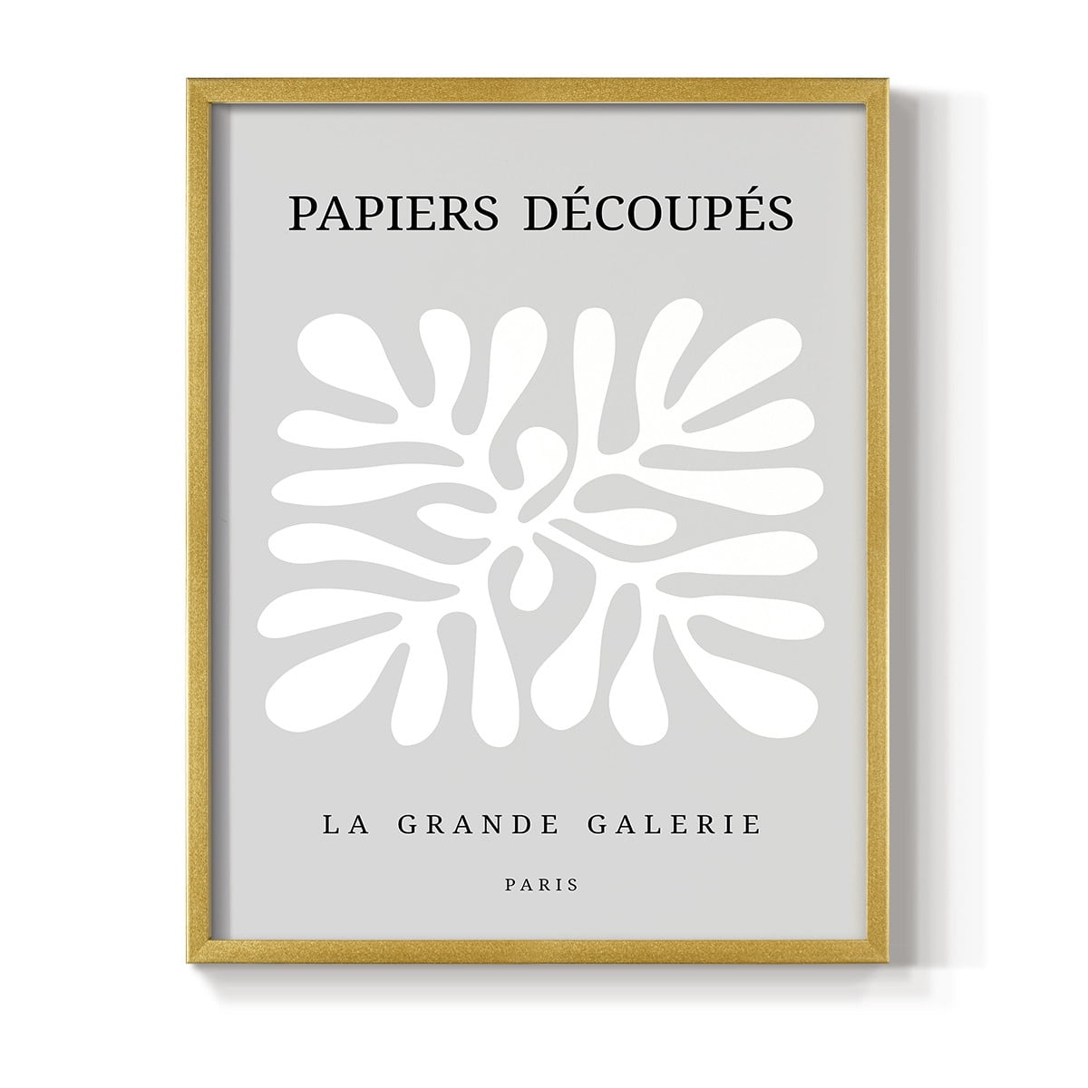 Matisse CCCLXXXVIII in Gold Solid Wood 16 x 20 Framed Print