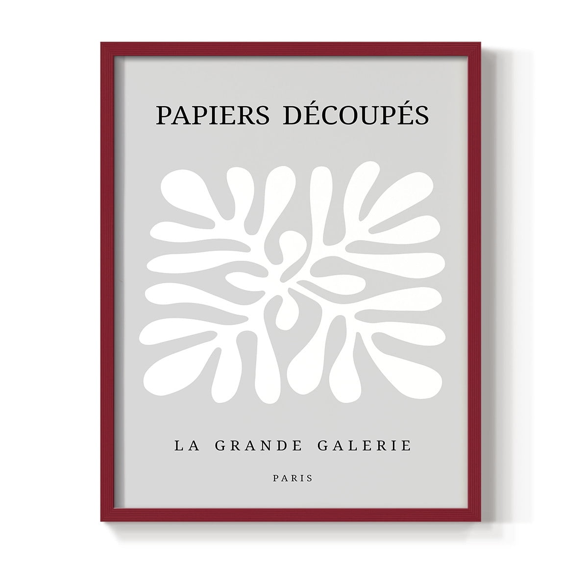 Matisse CCCLXXXVIII in Red Solid Wood 22 x 28 Framed Print
