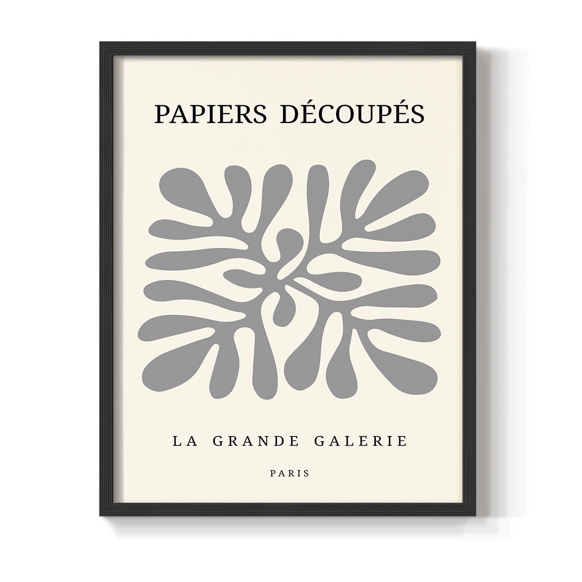 Matisse CCCXC in Black Solid Wood 16 x 20 Framed Print