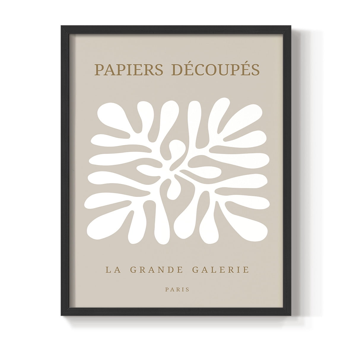Matisse CCCXCI in Black Solid Wood 8 x 10 Framed Print