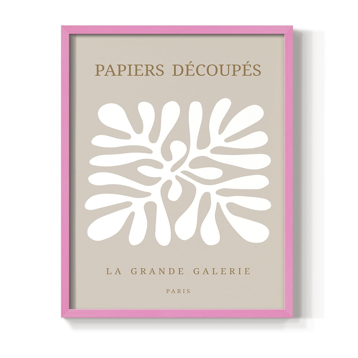 Matisse CCCXCI in Pink Solid Wood 16 x 20 Framed Print