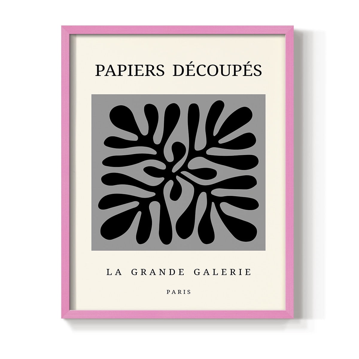 Matisse CCCXCVI in Pink Solid Wood 16 x 20 Framed Print