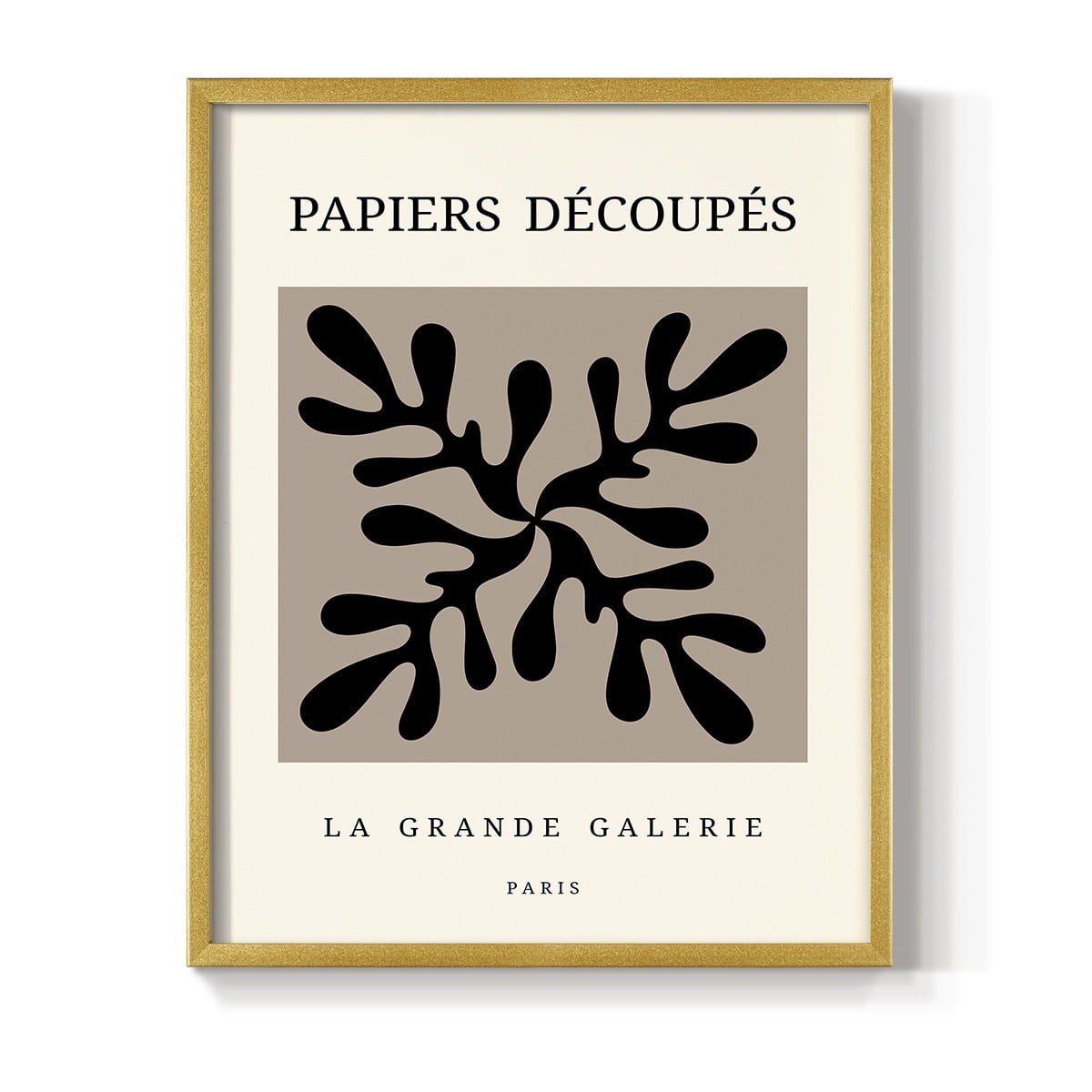 Matisse CCCXCVII in Gold Solid Wood 22 x 28 Framed Print
