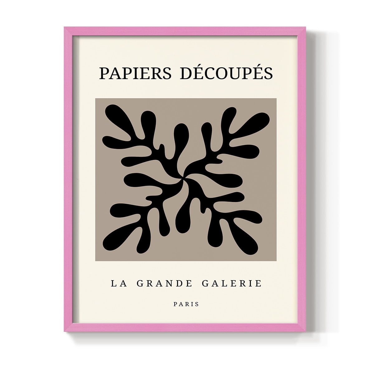 Matisse CCCXCVII in Pink Solid Wood 22 x 28 Framed Print