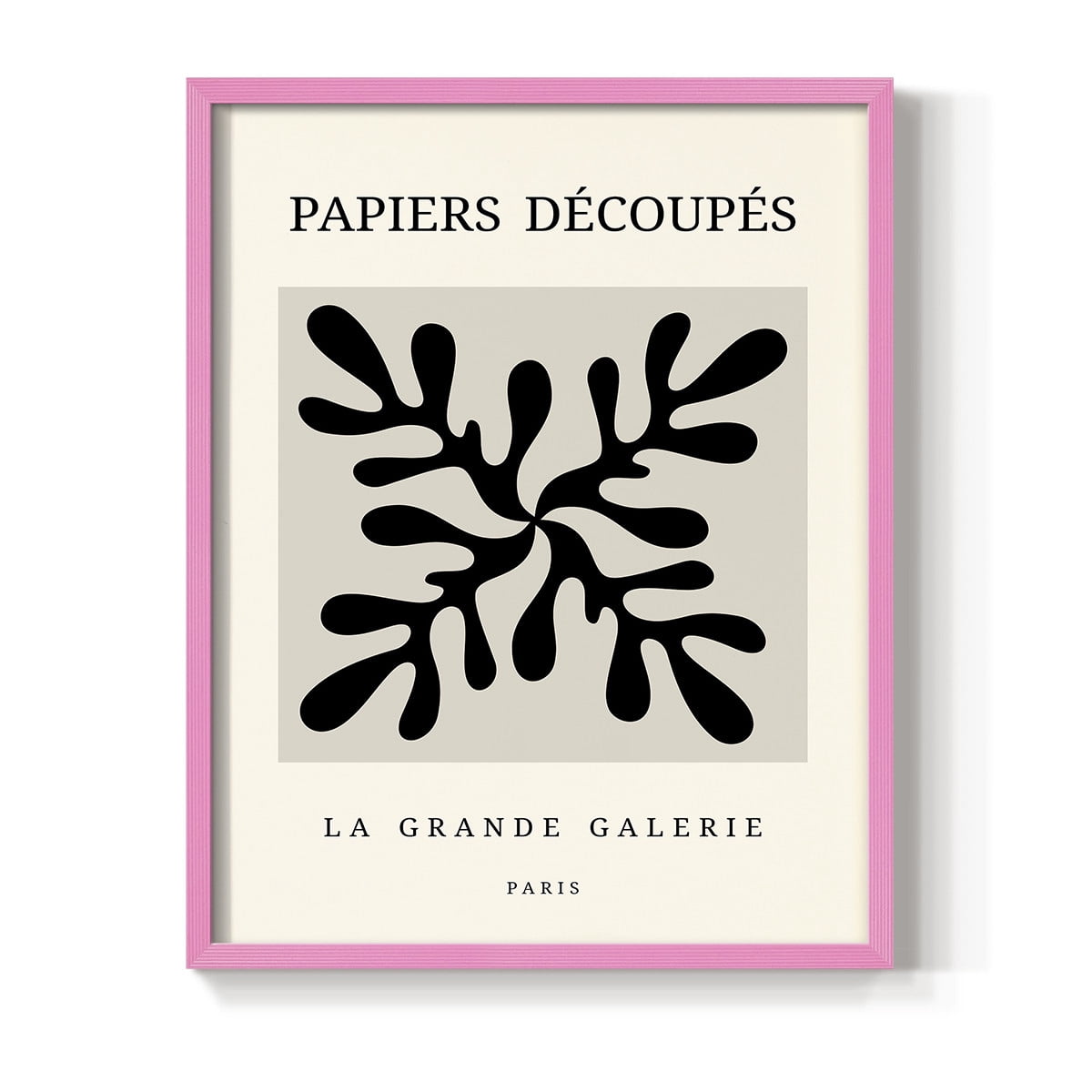 Matisse CCCXCVIII in Pink Solid Wood 16 x 20 Framed Print