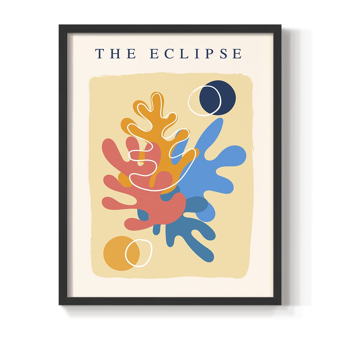 Matisse CCCXI in Black Solid Wood 11 x 14 Framed Print