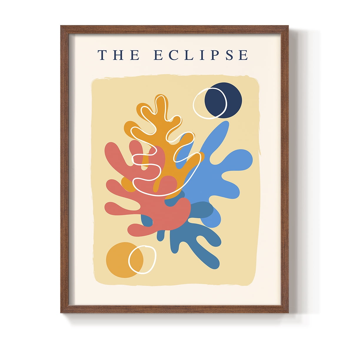 Matisse CCCXI in Brown Solid Wood 8 x 10 Framed Print