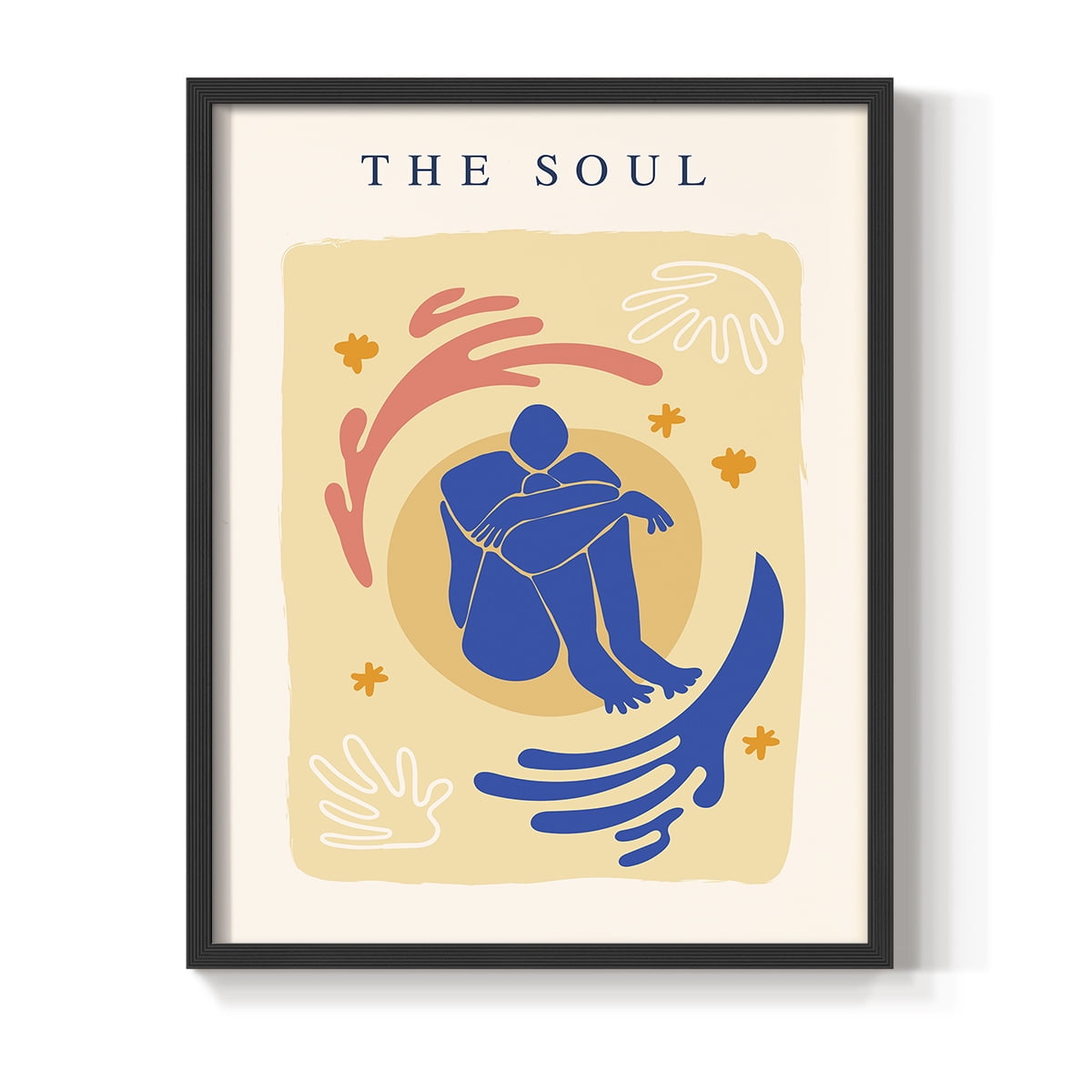Matisse CCCXII in Black Solid Wood 11 x 14 Framed Print