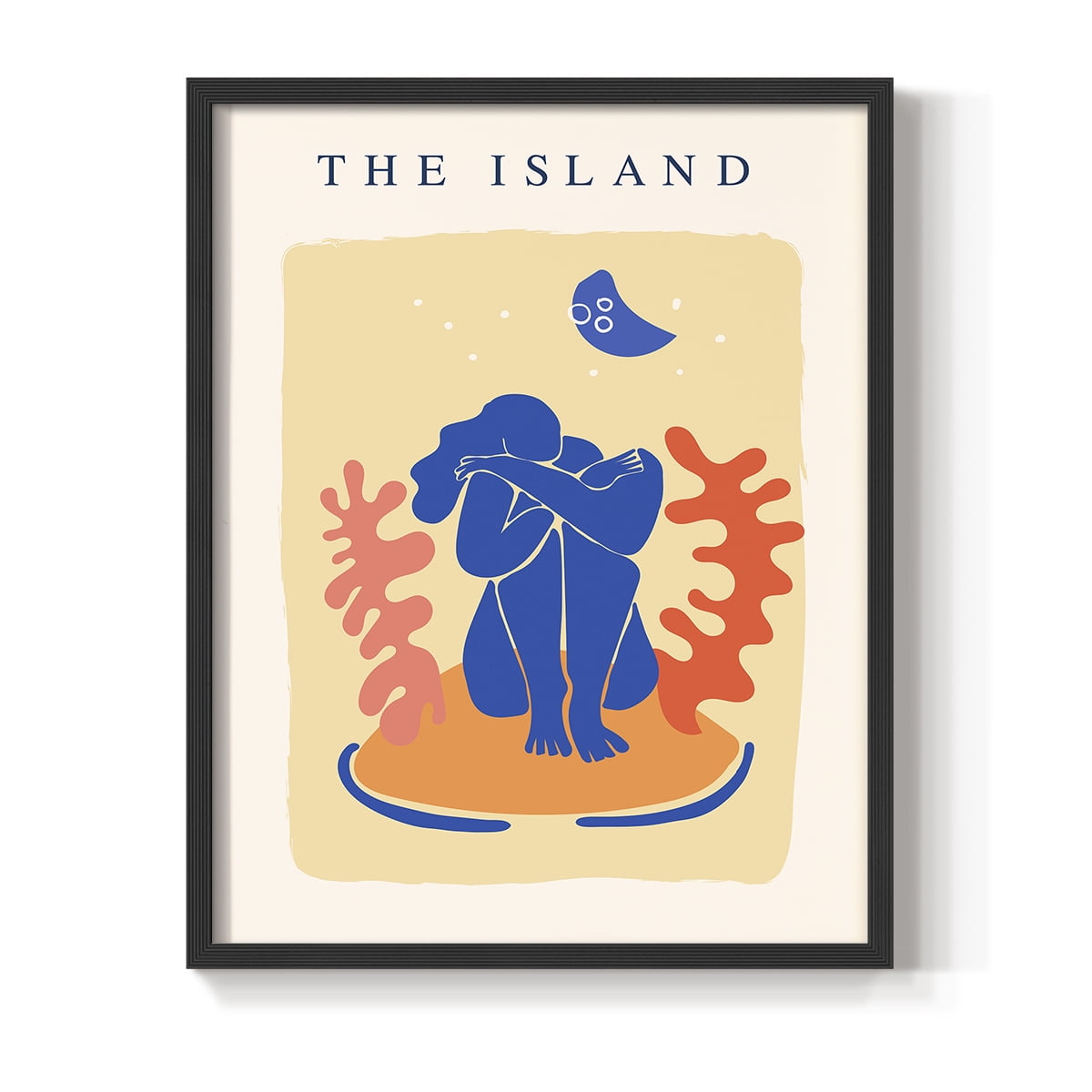 Matisse CCCXIV in Black Solid Wood 11 x 14 Framed Print