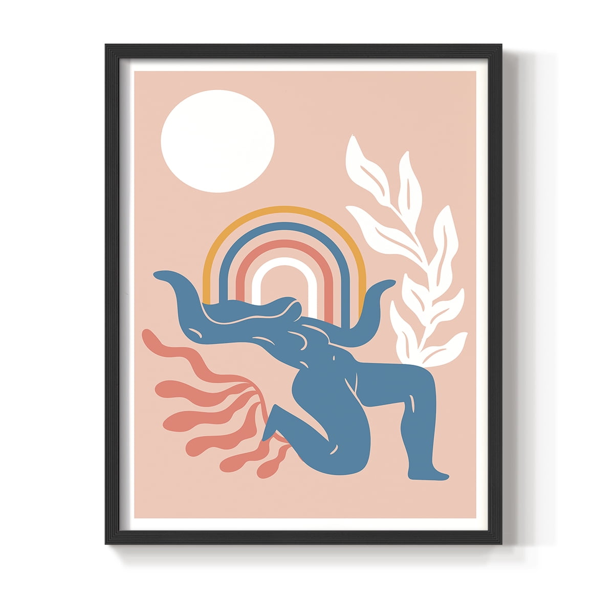 Matisse CCCXIX in Black Solid Wood 8 x 10 Framed Print