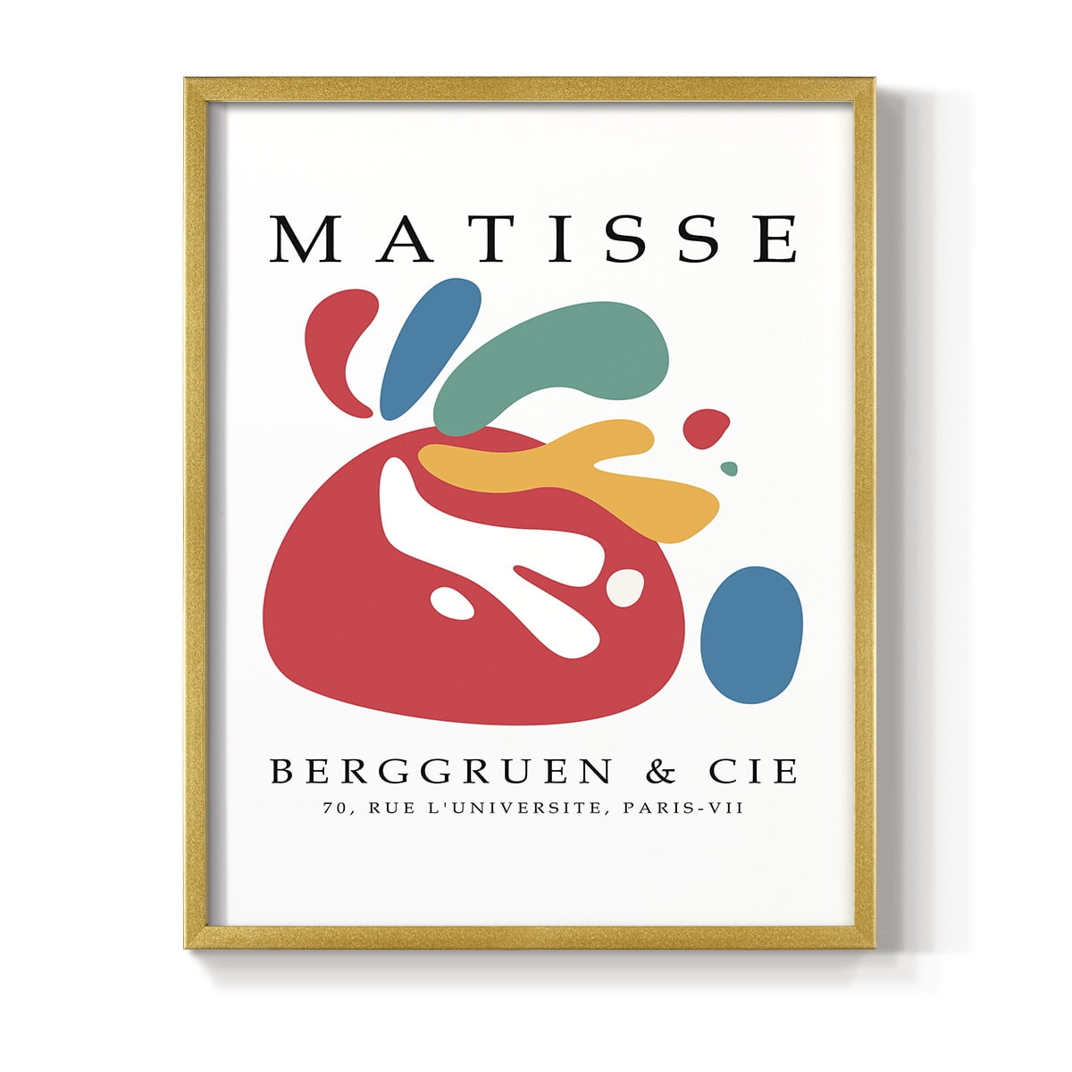 Matisse CCCXXXIX in Gold Solid Wood 22 x 28 Framed Print
