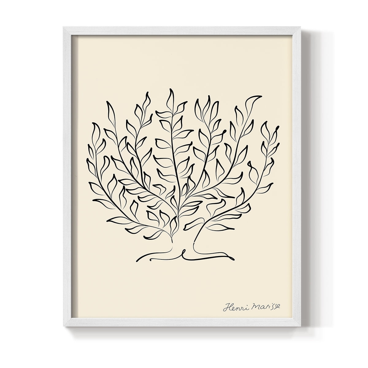 Matisse CCII in Solid Wood 11 x 14 Framed Print