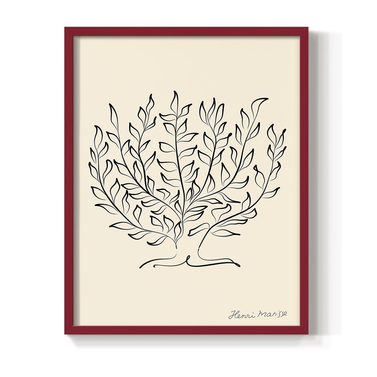 Matisse CCII in Solid Wood 8 x 10 Framed Print