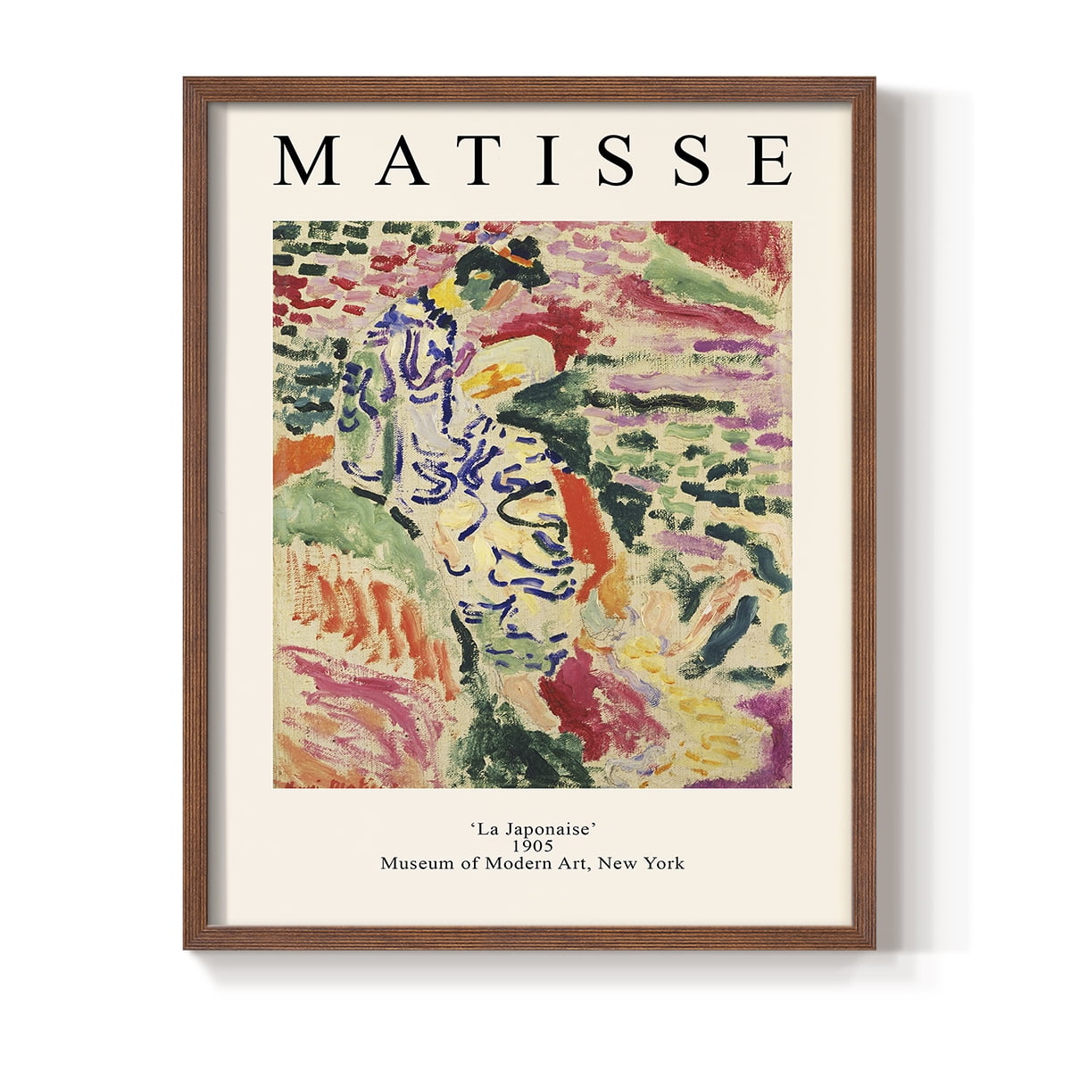 Matisse CCIII in Solid Wood 11 x 14 Framed Print