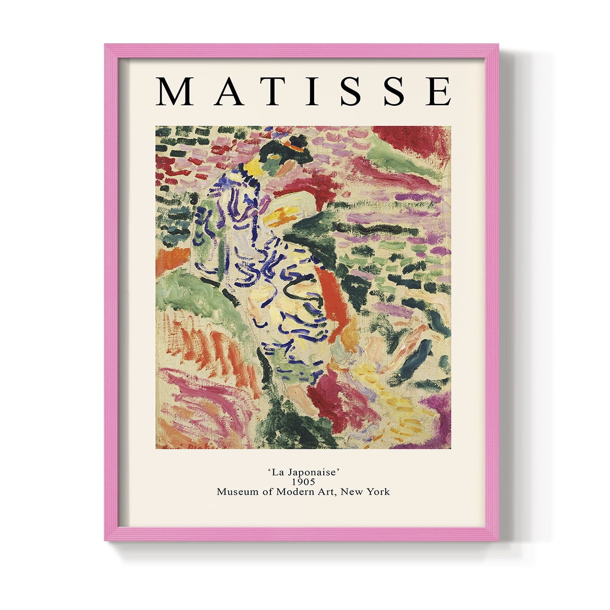 Matisse CCIII in Solid Wood 11 x 14 Framed Print