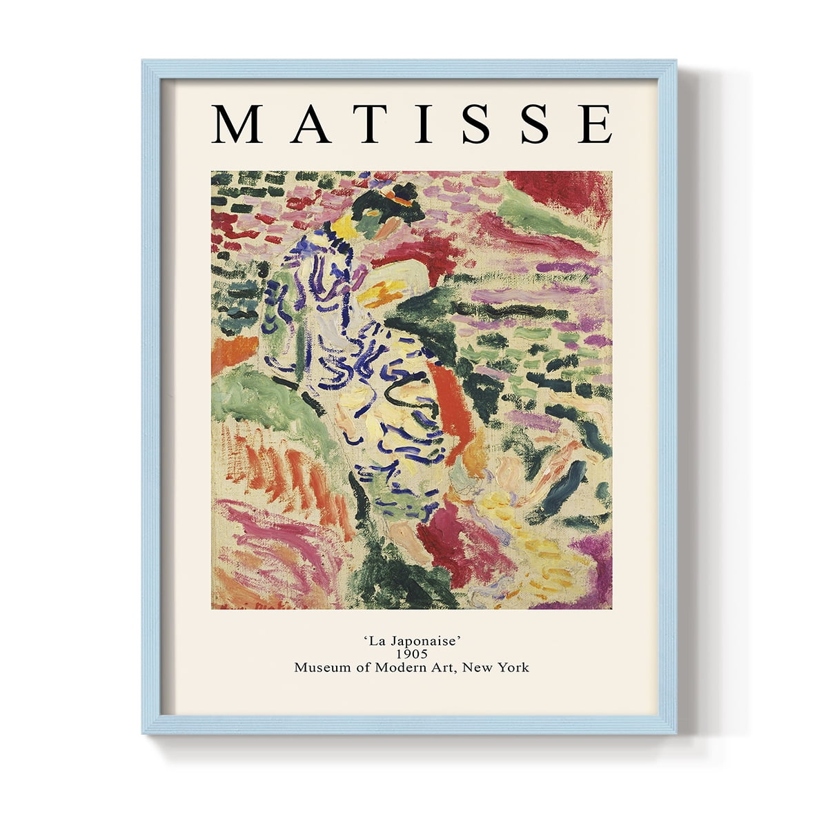 Matisse CCIII in Solid Wood 11 x 14 Framed Print