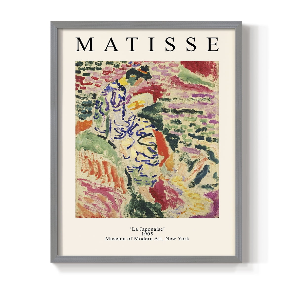 Matisse CCIII in Solid Wood 22 x 28 Framed Print